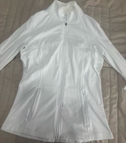 Lululemon White Size 12 Define Luon Jacket