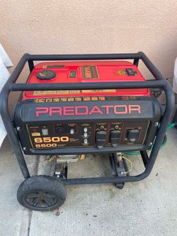 Predator 6500W Portable Gas Generator
