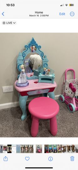 Frozen vanity plus extras