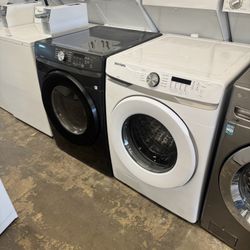 Used Samsung Washer And Gas Dryer With Warranty Front Load 