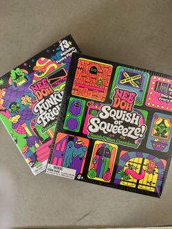 Needoh funky frights and squish or squeeze bundle
