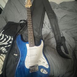 Blue Fender Strat