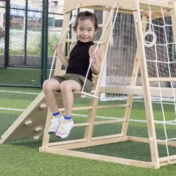 OBO 6-in-1 Jungle Gym Montessori Indoor Play Set