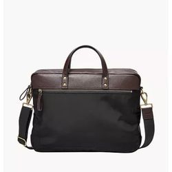 Fossil Brand Haskell Double Zip Workbag