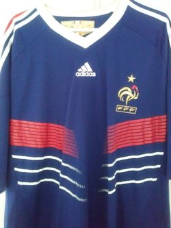 New Classic Adidas France Soccer Jersey// Size 3XL