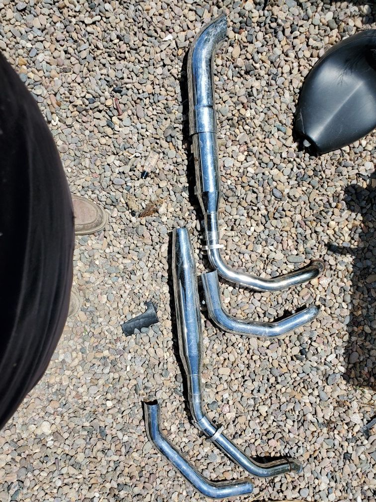 06 sportster exhaust