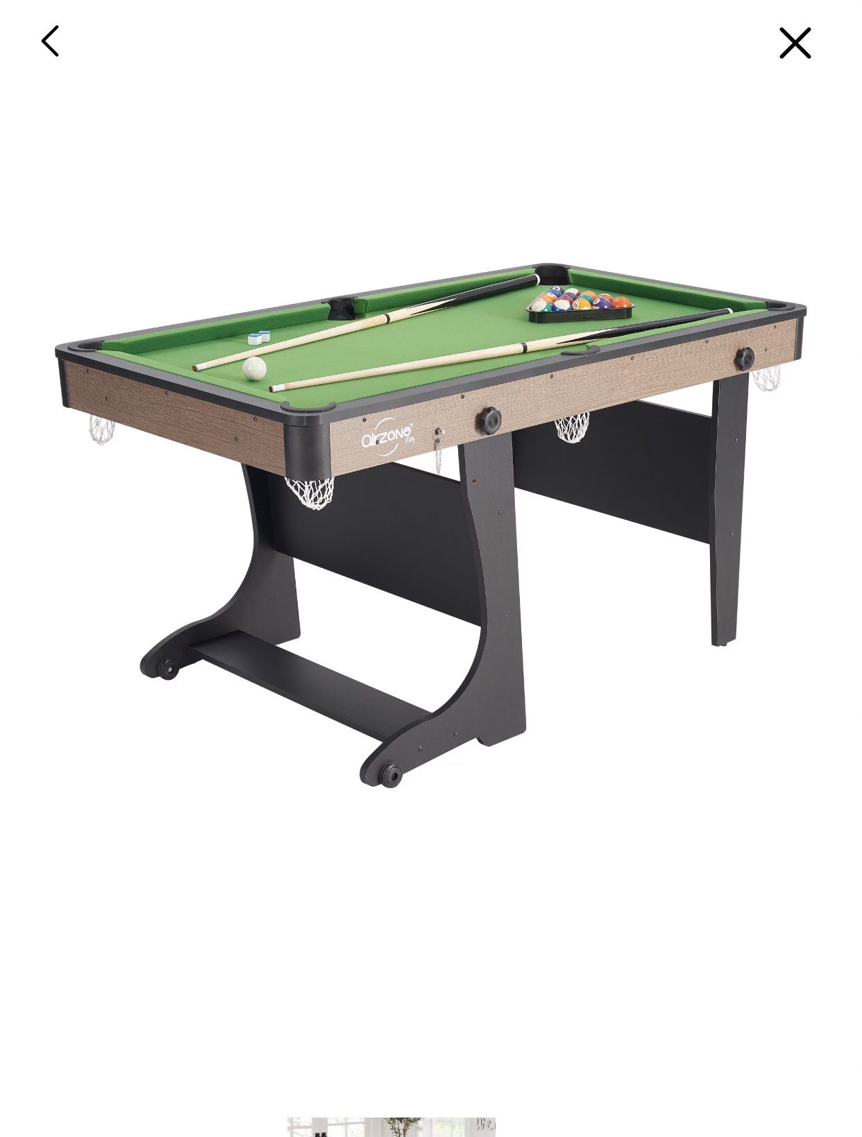 New Pool Table 