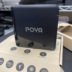 Original Poya 140W USB-C PD 3.1 and QC 3.0 Wall Charger ( Charger Your Laptop, Tablet and Smartphone