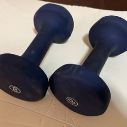 8 lbs  Dumbbell Hand Weights - Set of 2