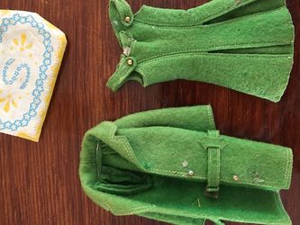 Skipper dress, matching coat and pillow, from 1960’s