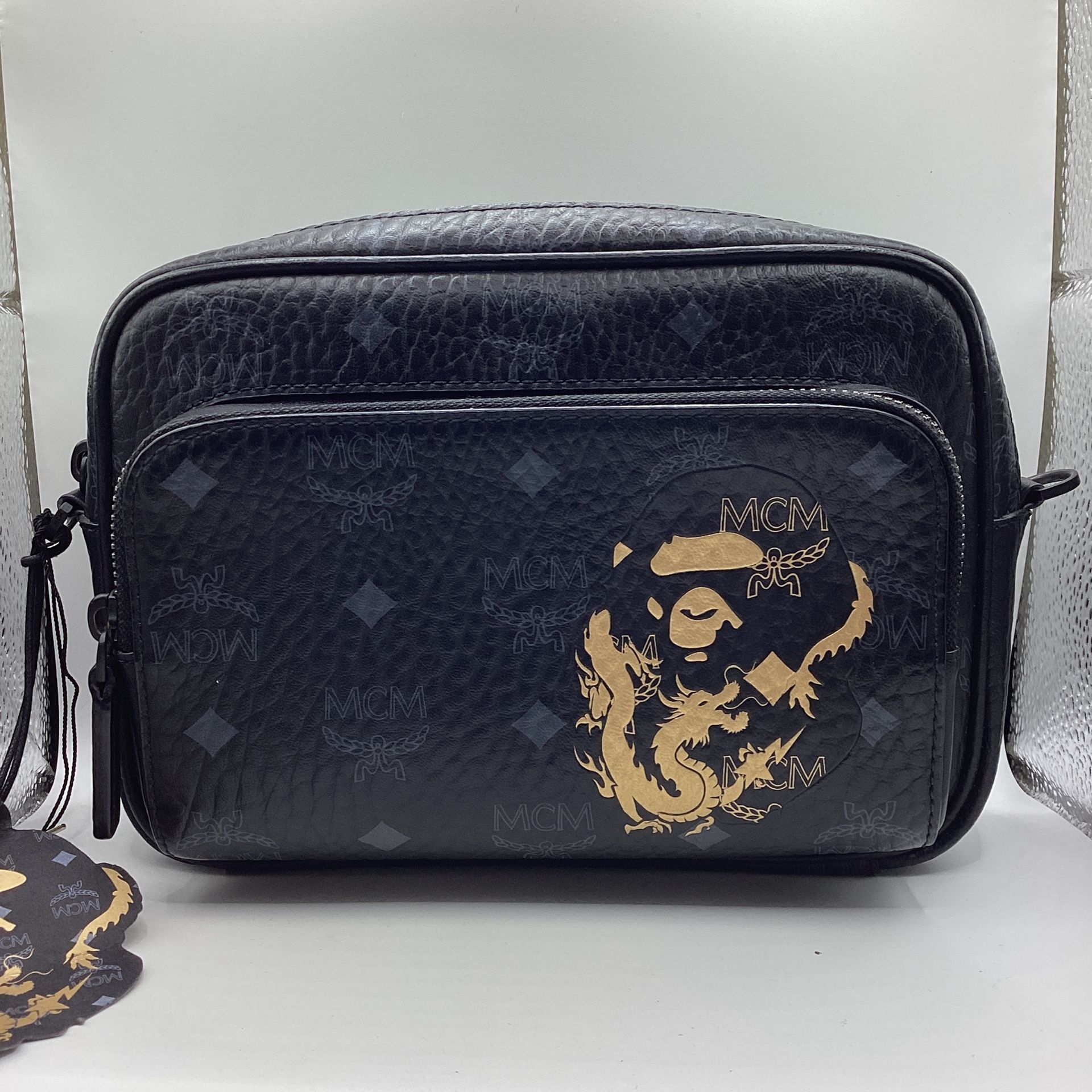 Mcm X Bathing Ape Cross Body Bag