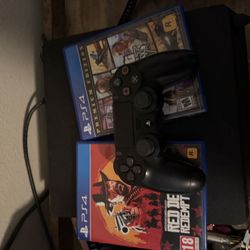 Ps4 slim bundle. (Ps4+ rdr+ gta 5)