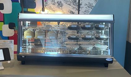 KoolMore 48" Commercial Countertop Heated Display Case / Food Warmer
