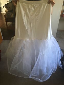 A line slip slightly used
