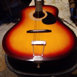 STELLA. HARMONY  BEAUTIFUL VINTAGE GUITAR     1960s