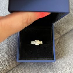 Cushion Engagement 1/2 Carat Diamonds 