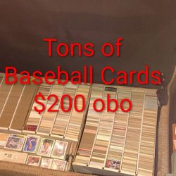 Baseball Card Big Bundle 