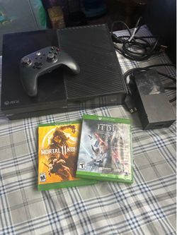 Xbox one X gaming console