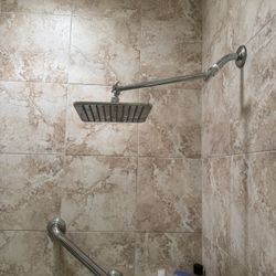 Hammerhead 8 In. square Rainfall Showerhead Chrome