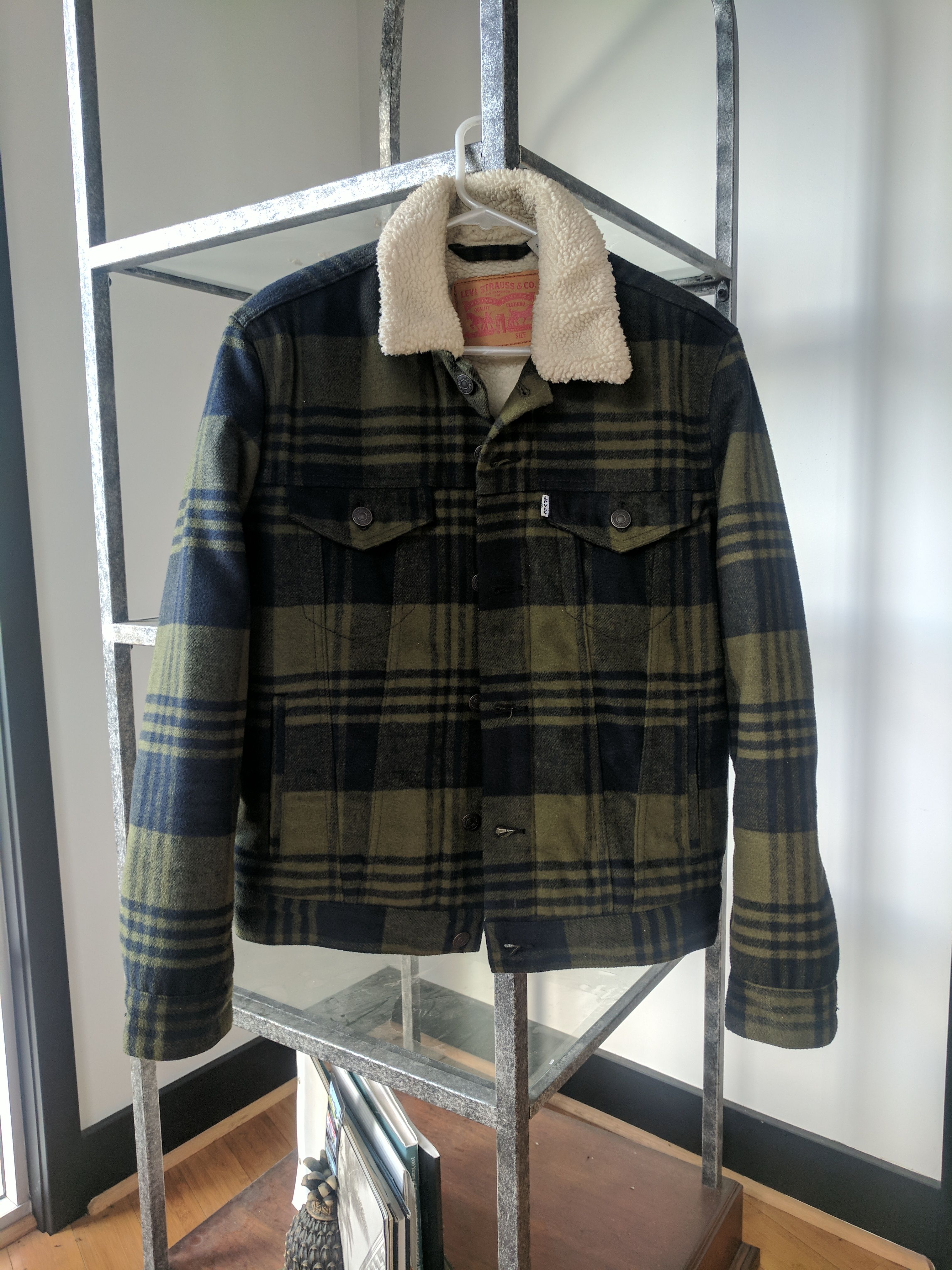 Levi's Sherpa Trucker jacket medium