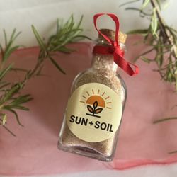 All Natural Autumn Spiced Orange Bath Salts - Festival and Stress Relieving