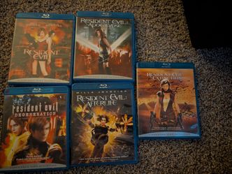Resident Evil Blu-ray Collection – 5 Movies