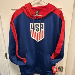 US Mens National Soccer Team Hoodie USMNT - Size Extra Large XL