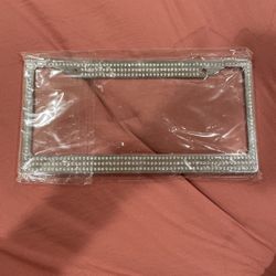 License Plate Frame Sparkle