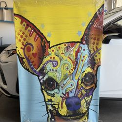 Canvas Painting. Chihuahua. 