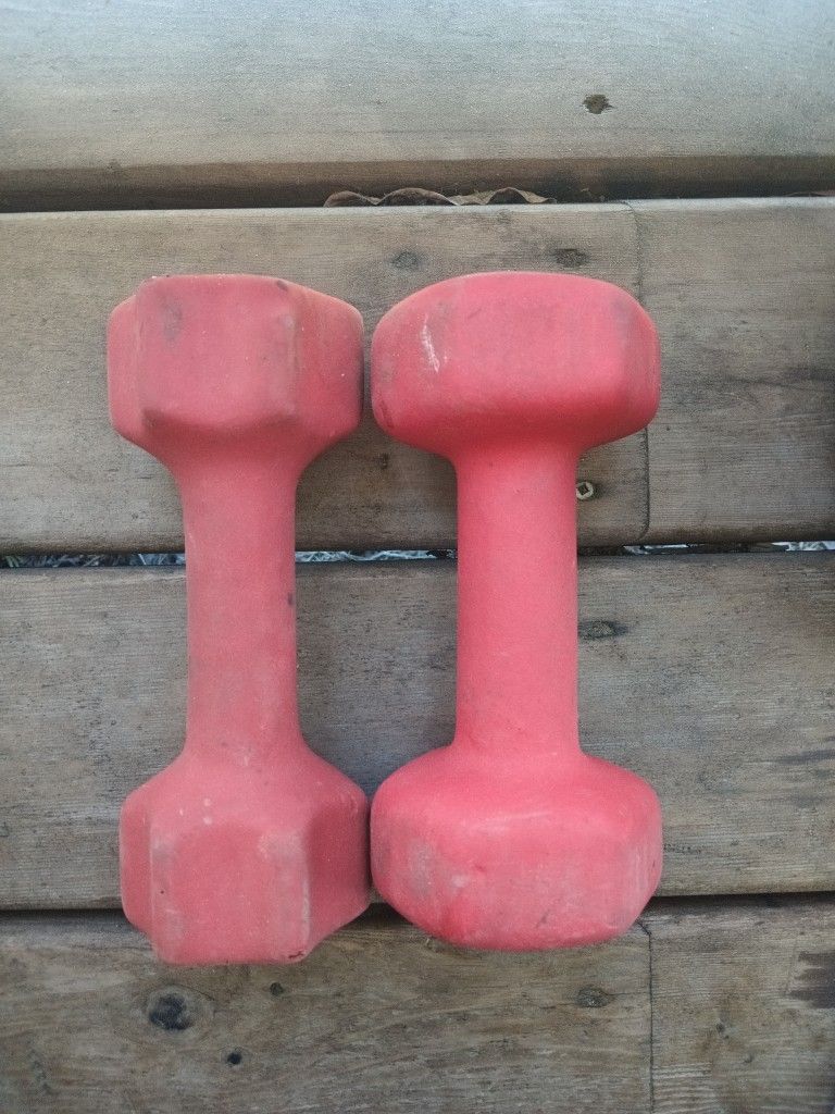 8lb Pound Dumbbells 