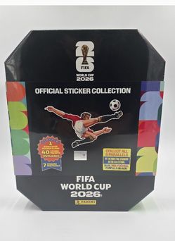 2026 Panini Soccer FIFA World Cup Sticker Stadium Box Costco Exclusive HardCover