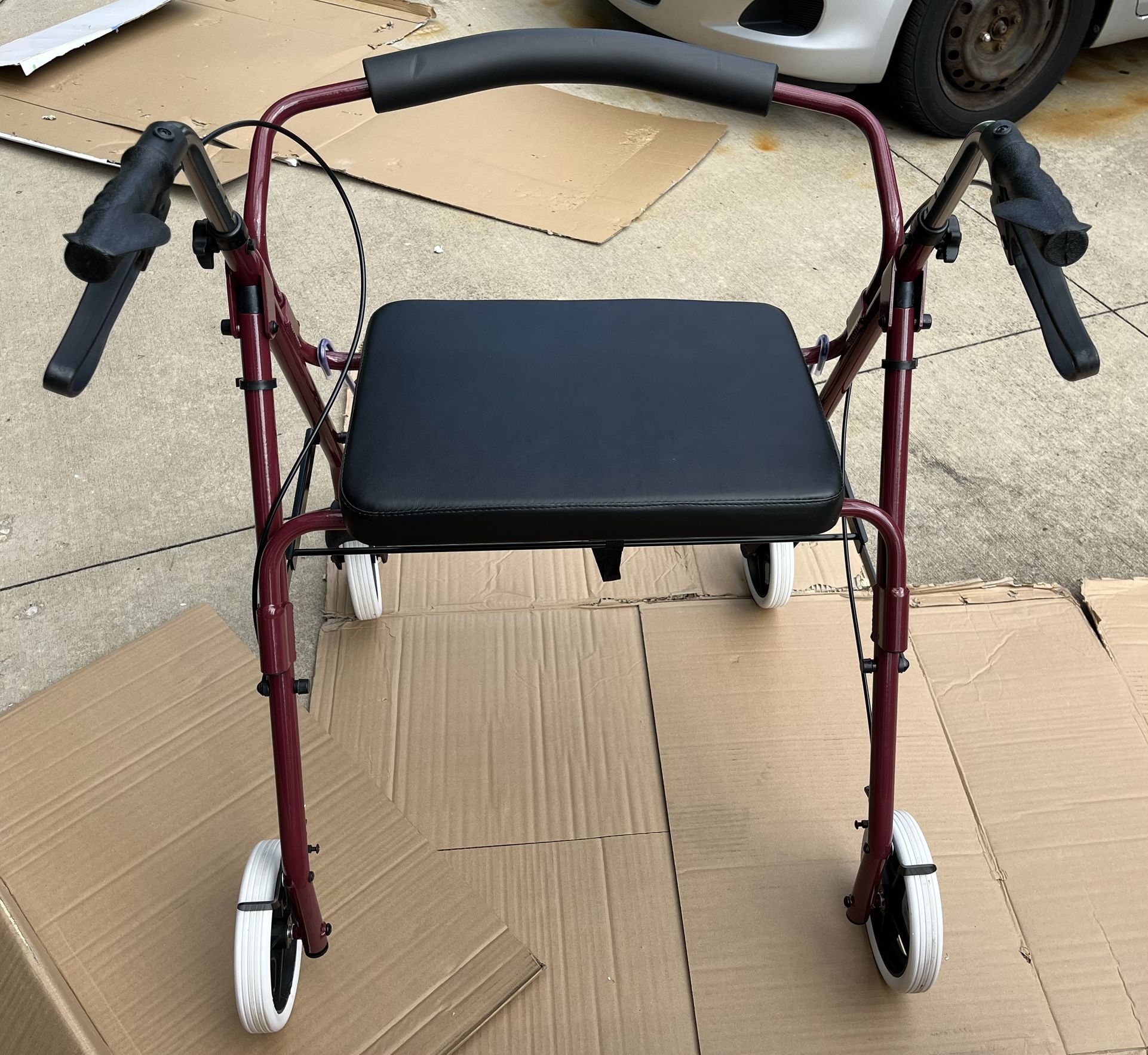 Ultra Light Aluminum Rollator By DMI