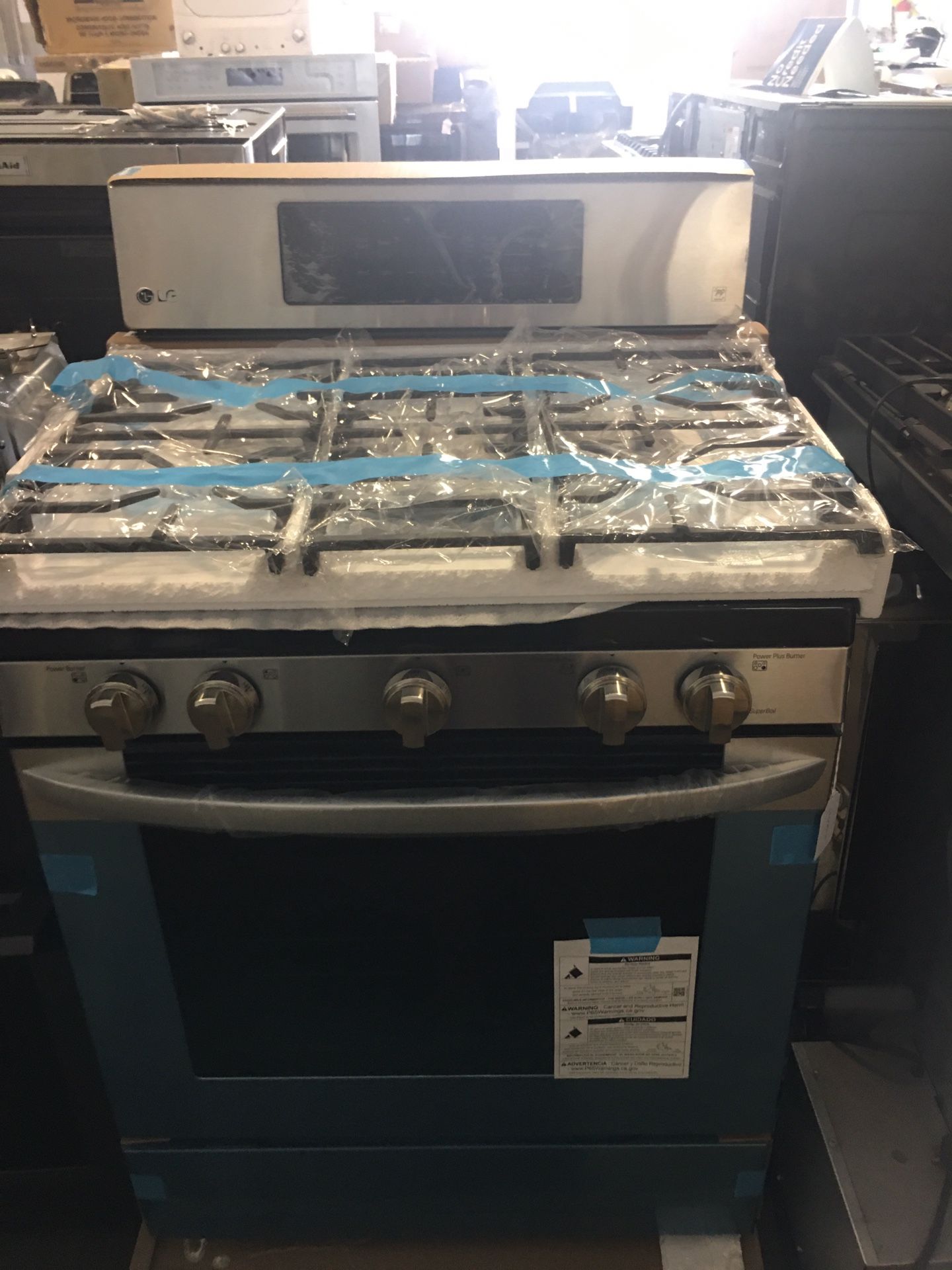 Lg gas range (5 burner)