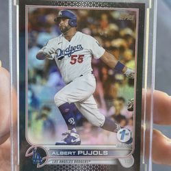 Albert Pujols 1st Edition “BlackFoil” /25