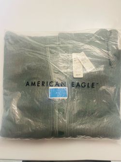 Aerie Oversized Pullover Hoodie XXL Green