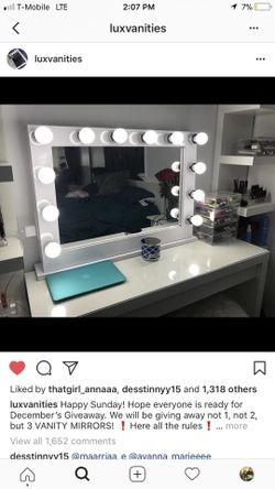 Hollywood Style Vanity Mirror