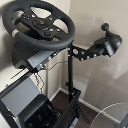 XBOX steering wheel pedals & shift gear WITH stand 