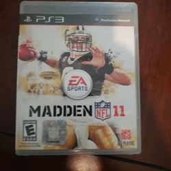 PS3 MADDEN 11