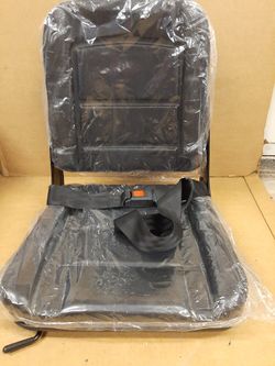 New/Unused Universal Adjustable Equipment Seat With Seatbelt