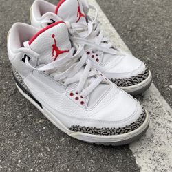 2010 Air Jordan 3 Cement Size 8