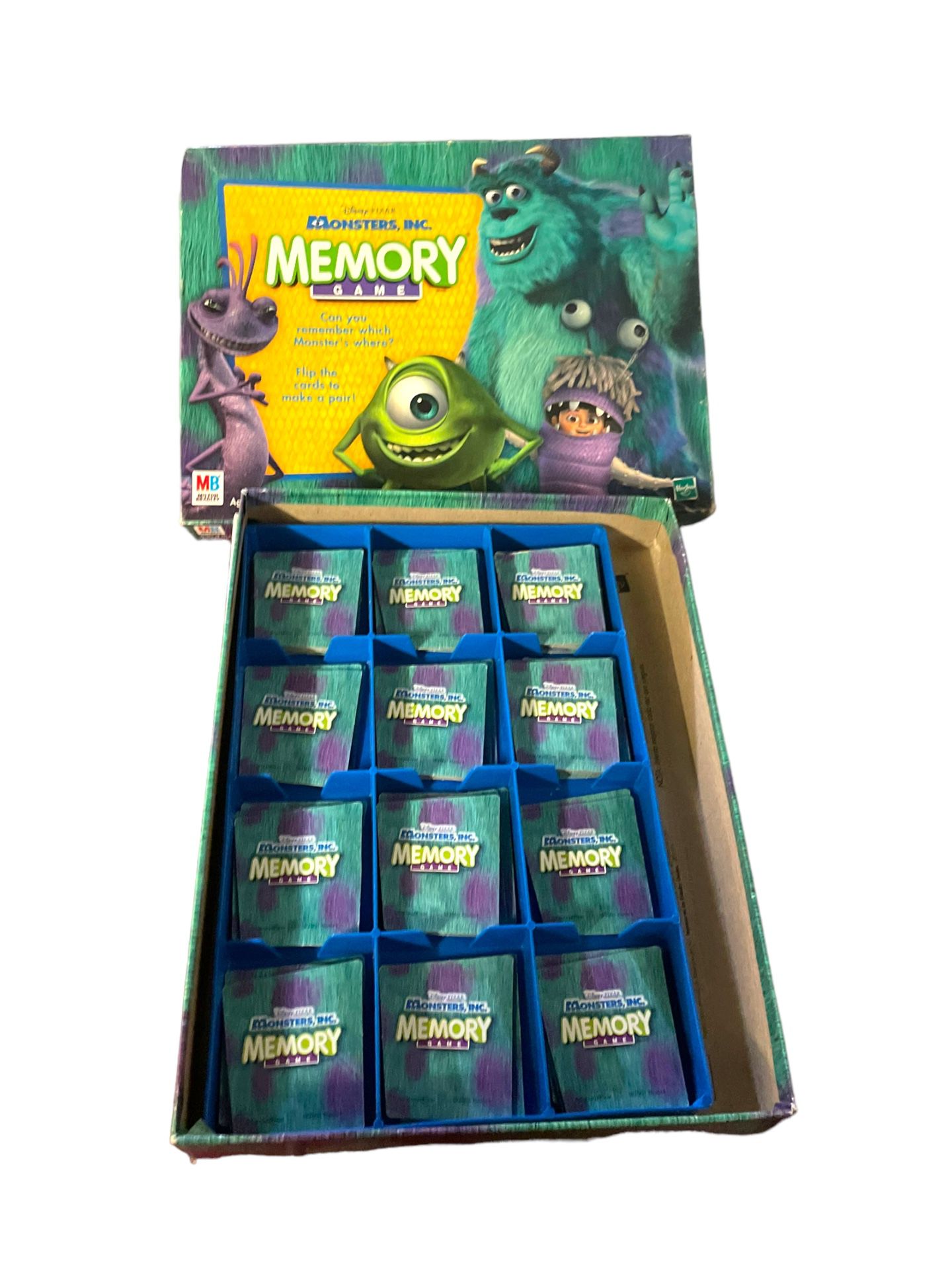 MONSTERS INC MEMORY GAME
