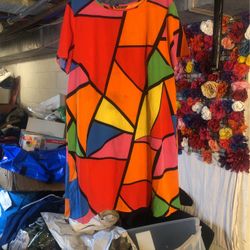 Colorful Dresse XXL 