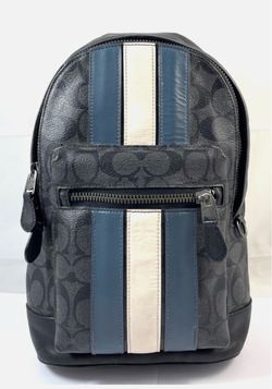 Coach Signature Slingbag with Varsity Stripe