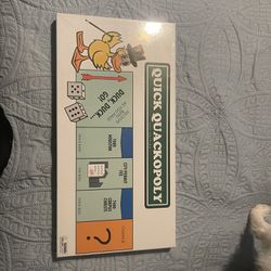 Quick Quackopoly Game New And Sealed