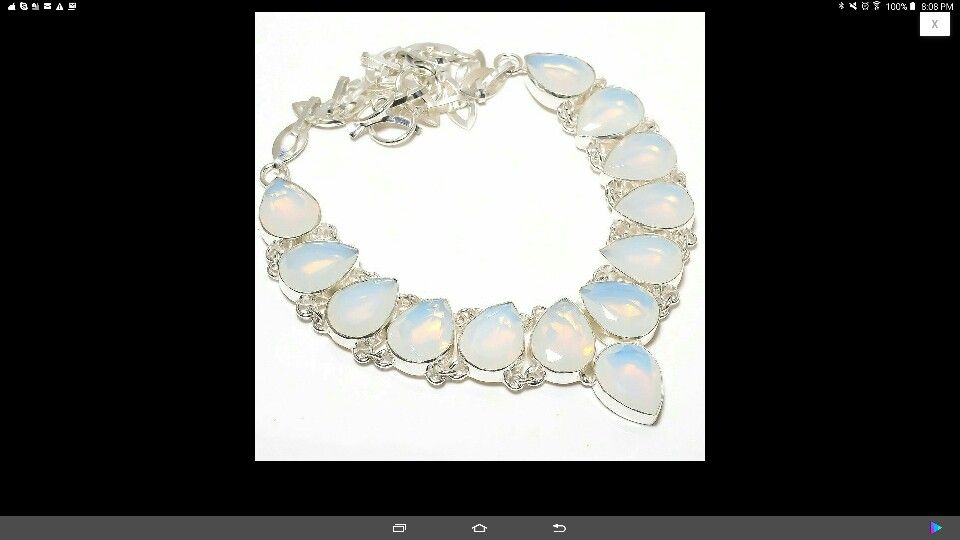 Beatiful Opal And Sterling Siver Letting Go Cheap