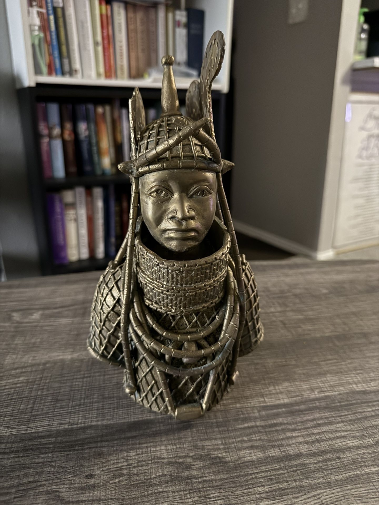 Benin Bronze African Sculpture