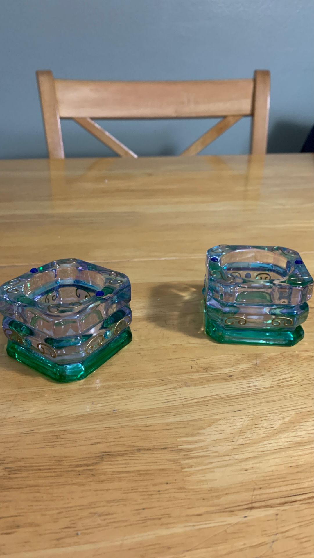 Party lite tea light holders