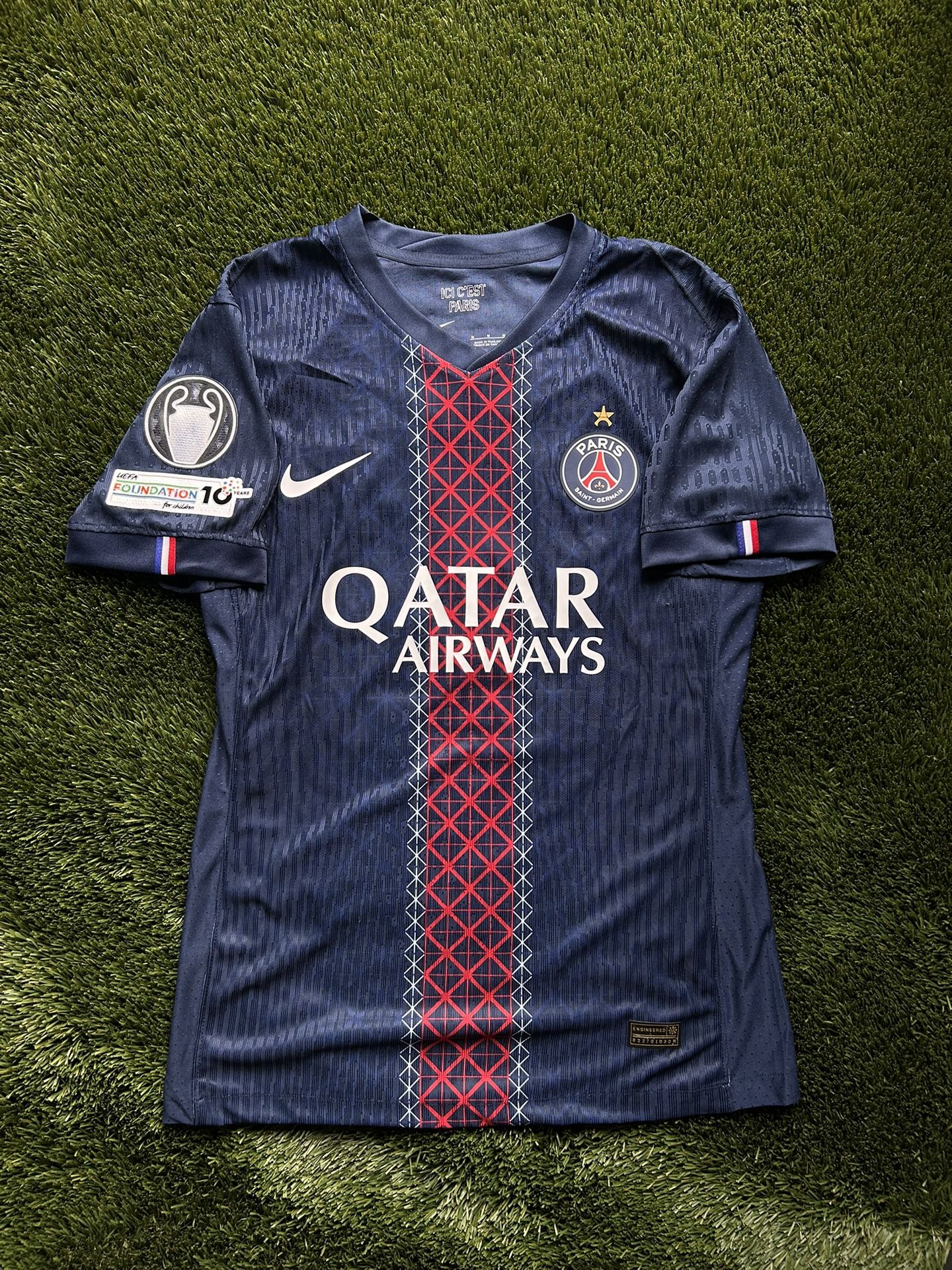 PSG 2025/26 Home Jersey - D.Doue #14