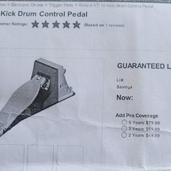 ROLAND KT-10 Kick Drum Control Pedal