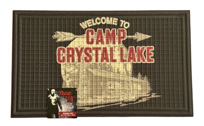 Friday the 13th Camp Crystal Lake Door Mat
